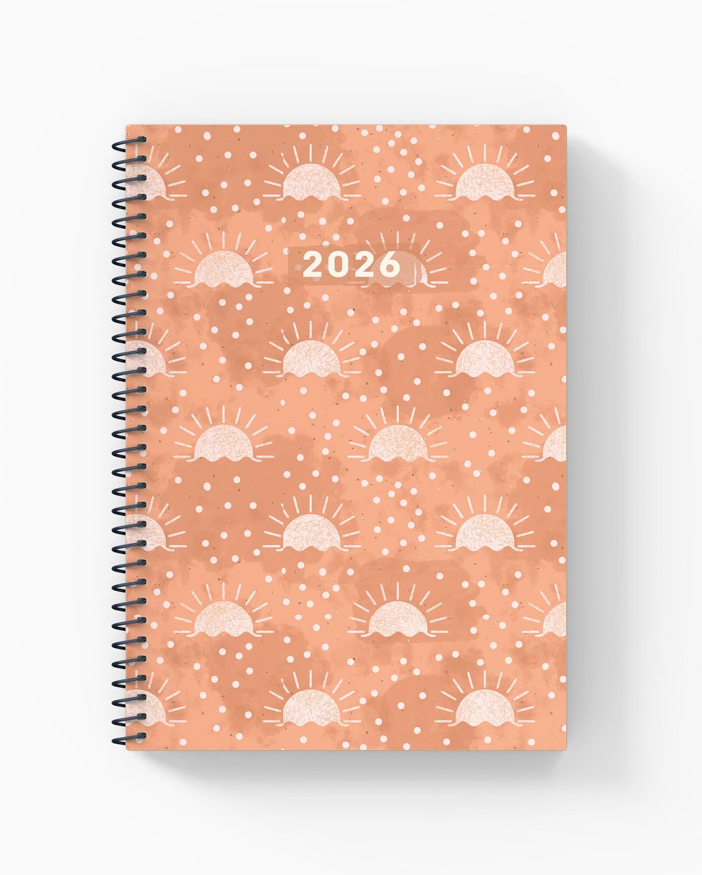 2026 Planner - Dark Sunrise