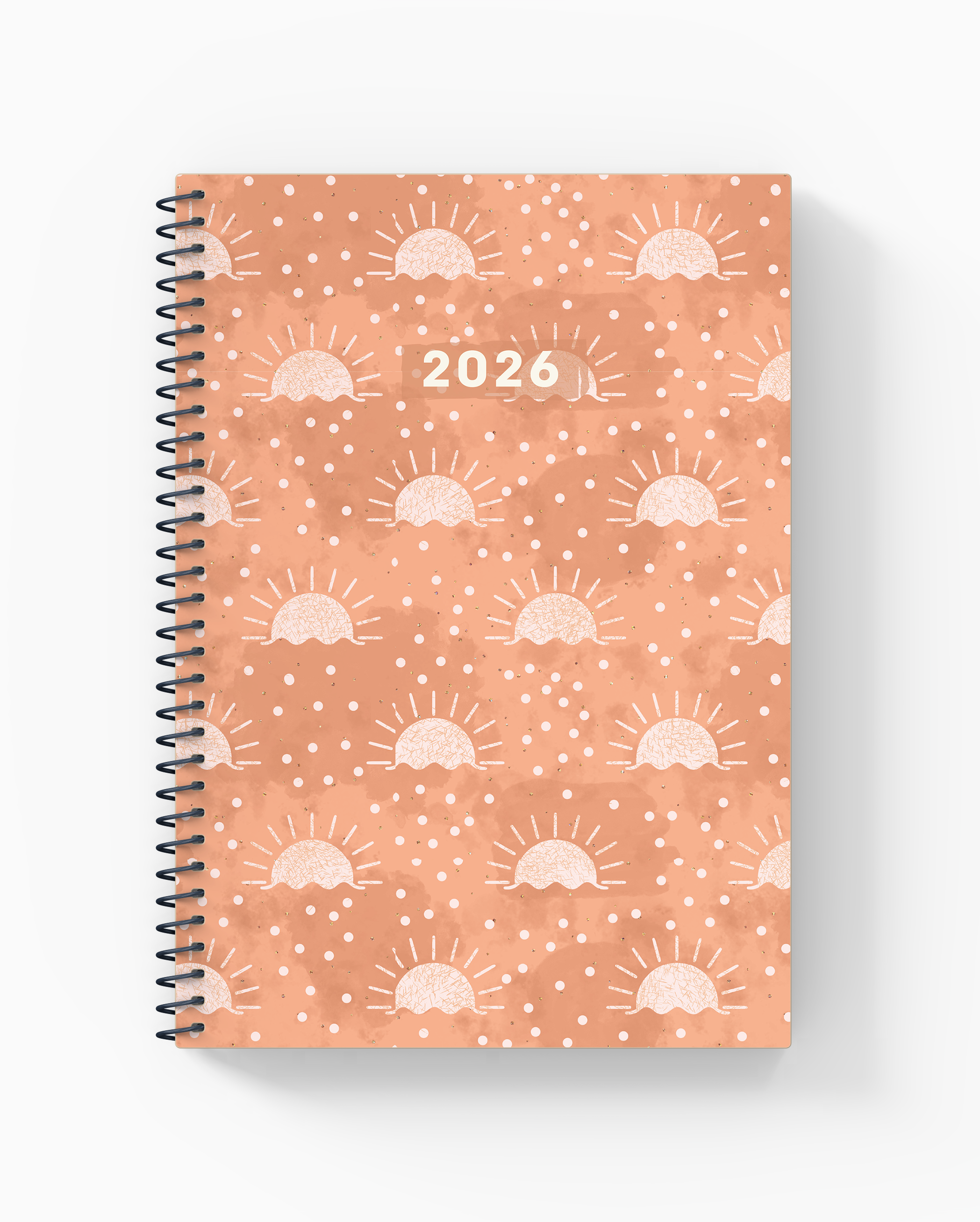 2026 Planner - Dark Sunrise