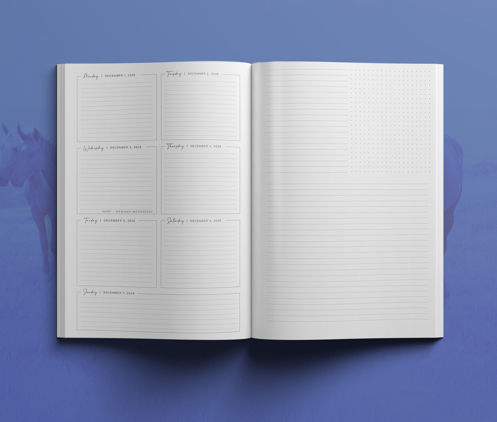 2026 Horses and Humans Planner