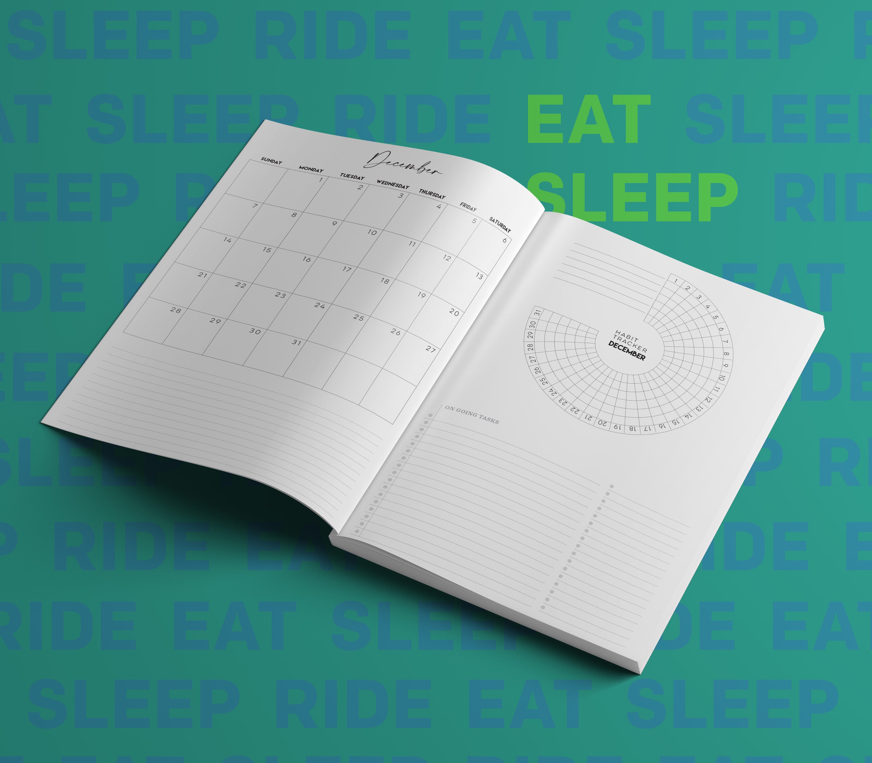 2026 planner - Eat Sleep Ride