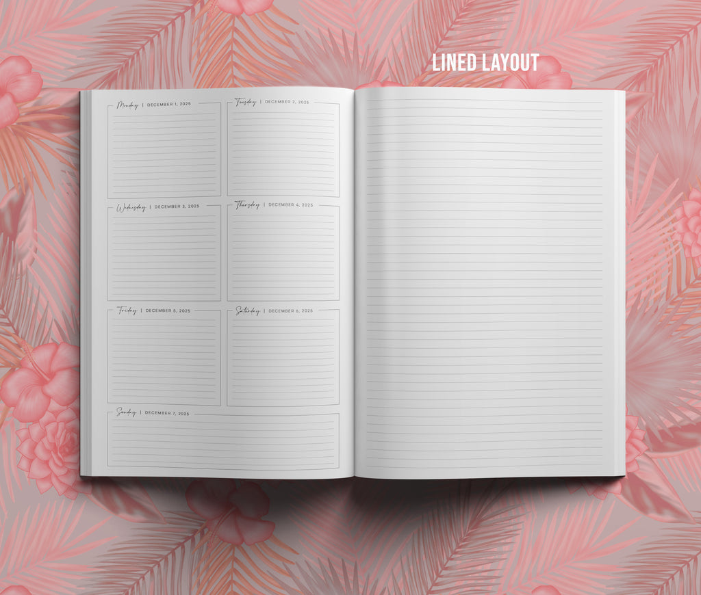 2026 Planner - Hibiscus
