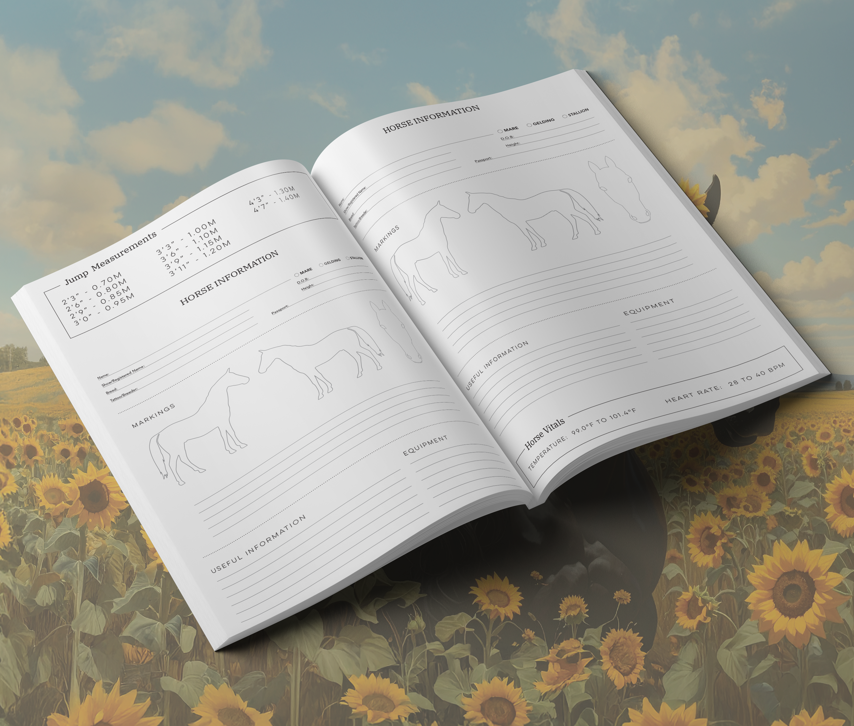 2026 Horses and Sunflowers