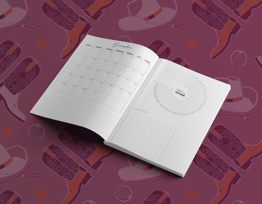 2026 Planner - Boots & Hats
