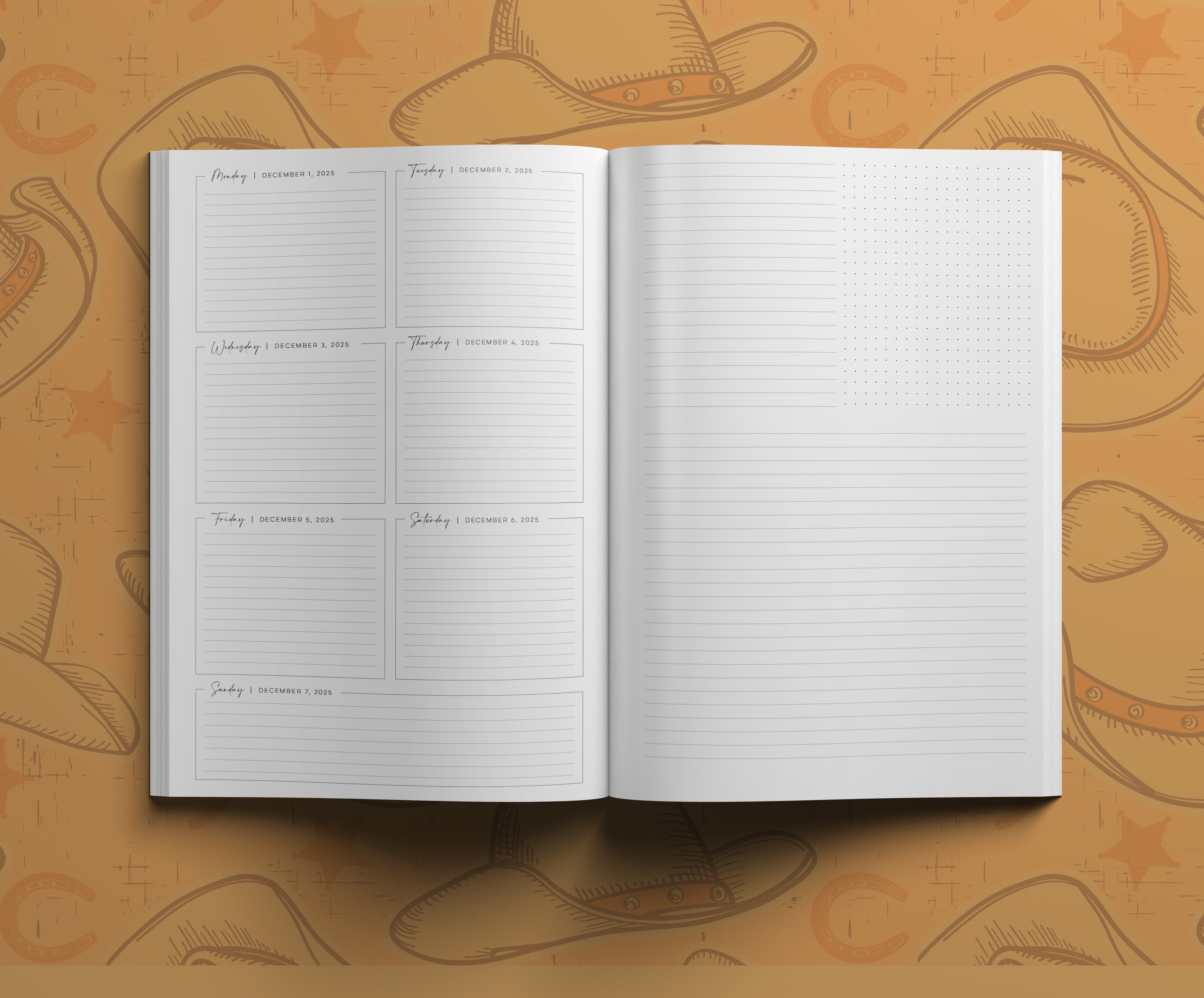 2026 Planner - Cowgirl