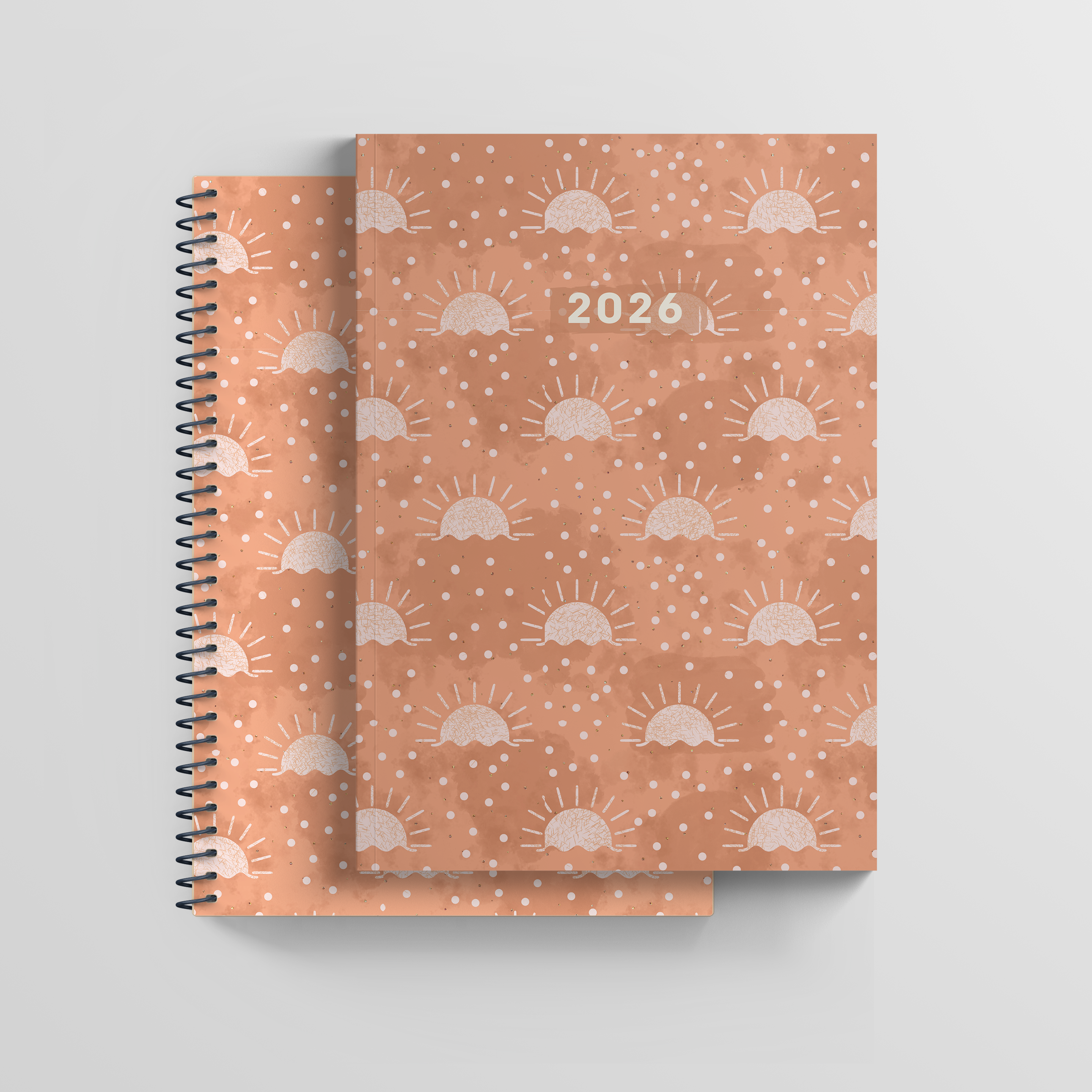 2026 Planner - Dark Sunrise